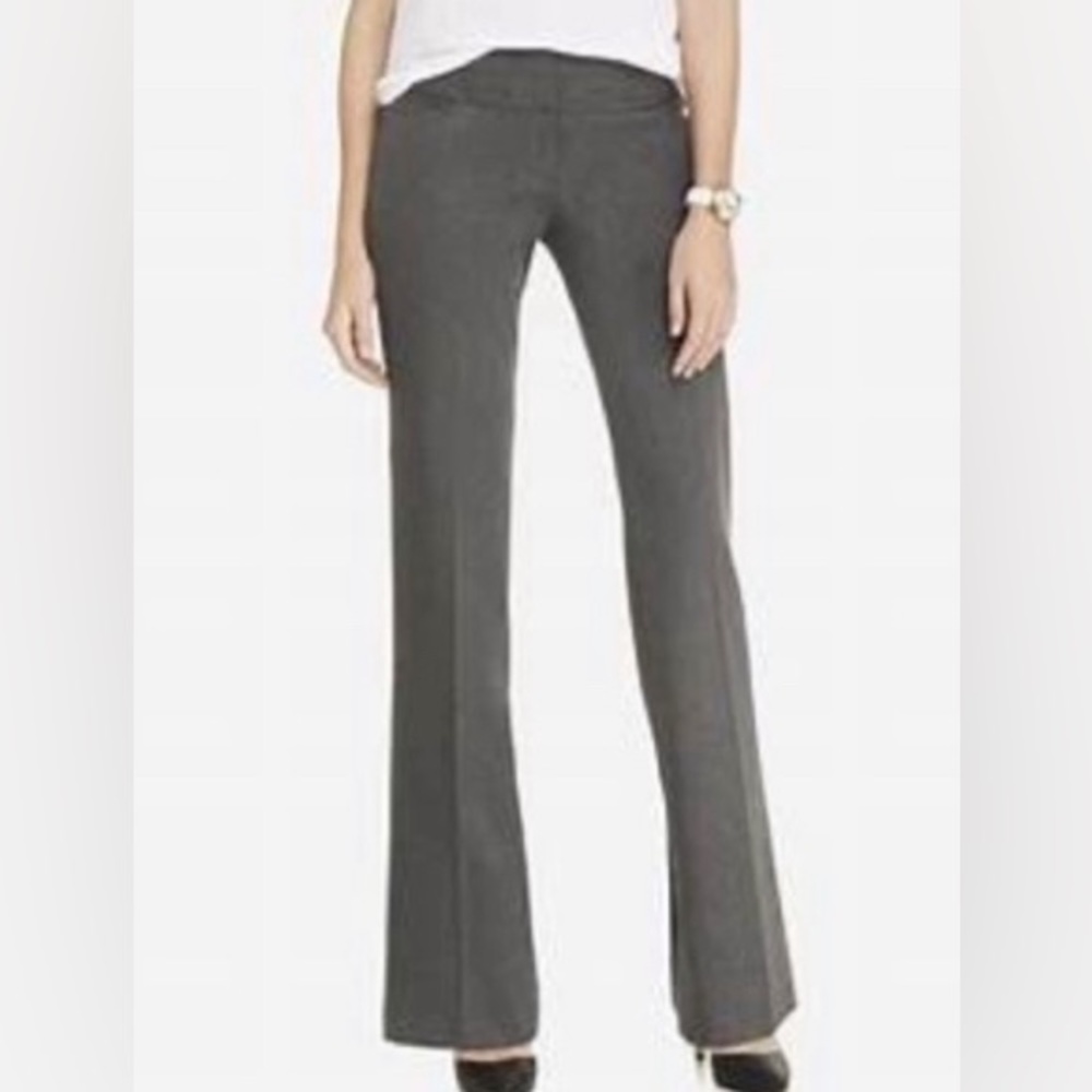 Editor Express Pants brown black speckled wool blend Jr bootcut winters pants